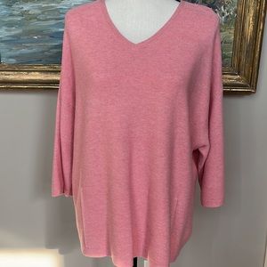 Jjill Pure Jill 3/4 sleeve kimono sweater